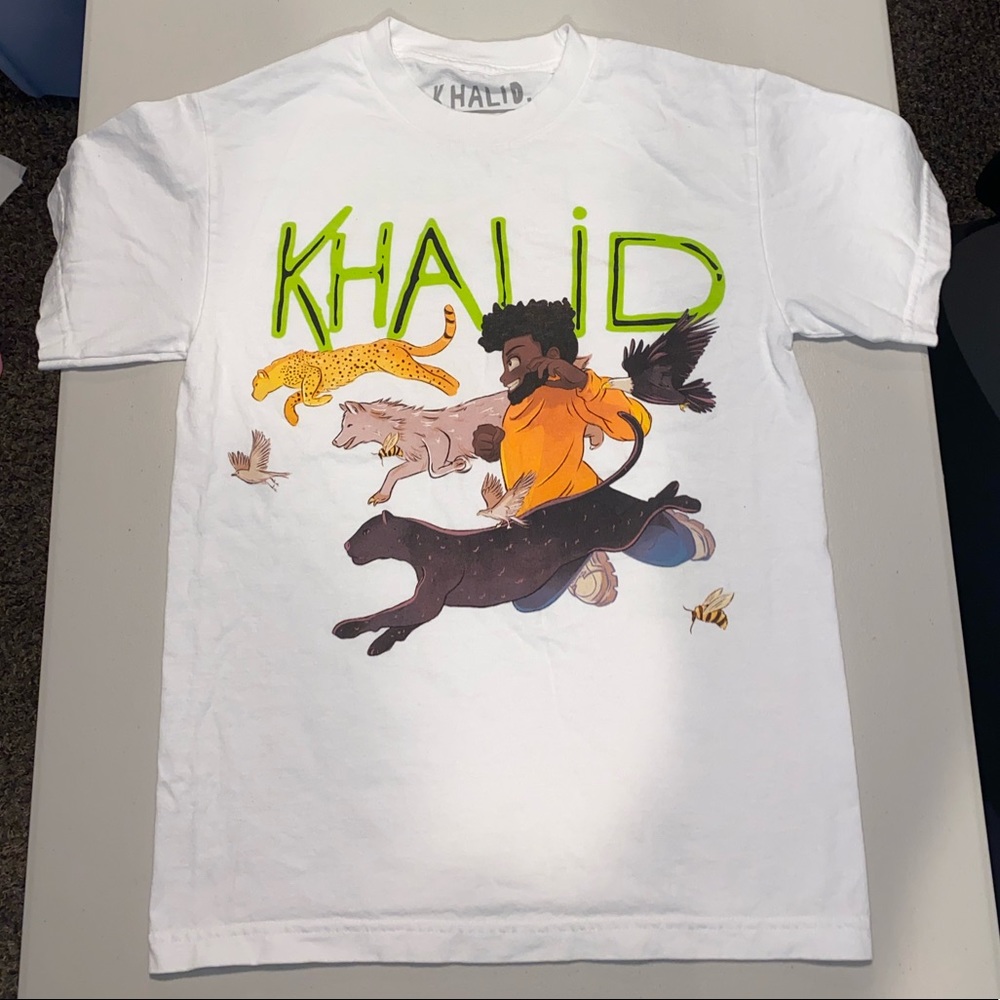 AUTHENTIC khalid free spirit tour tee